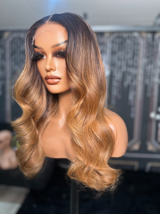 Miss honey blonde Luxury HD Wig Body Wave