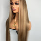 Mrs Carter hun blonde rawhair HD Wig